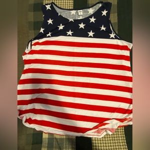 Women’s Old Navy patriotic tank